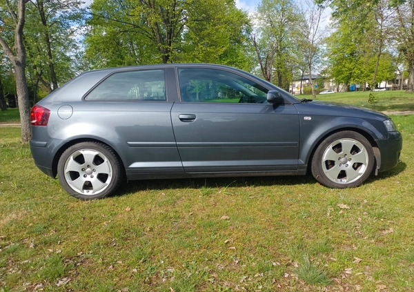 Audi A3 cena 11700 przebieg: 206000, rok produkcji 2004 z Radzymin małe 56